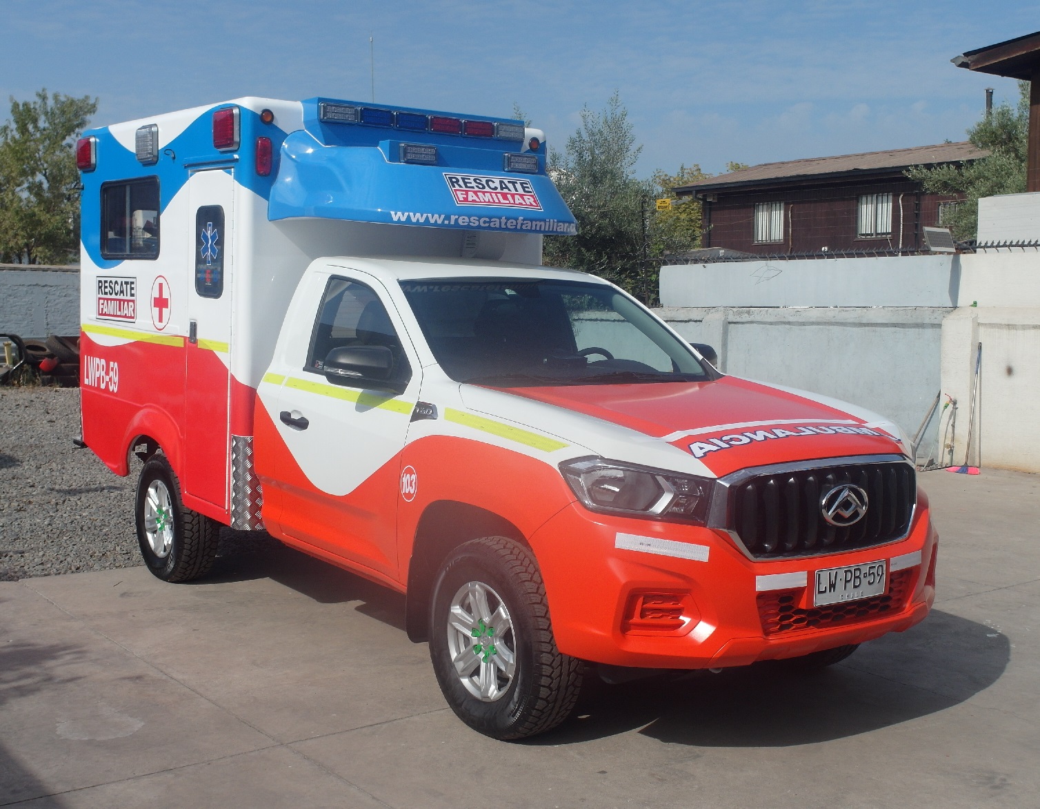 Ambulancias 4x4